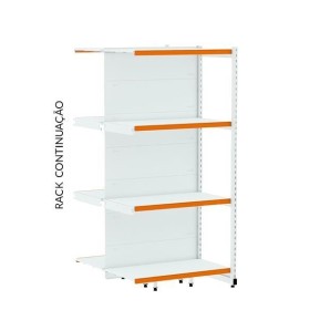 Estante Gondola Rack 180Kg Continuação Amapa