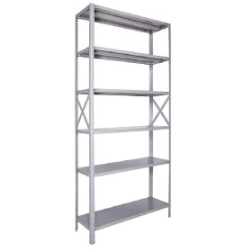 Par Haste X P/Lateral Estante Prateleira Amapa 60cm ABNT