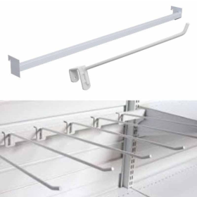 Regua Gancheira Porta Gancho Gondola Flex Amapa 55cm