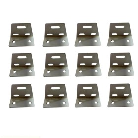 Kit C/12 Sapatas P/Coluna Estante Industrial Amapa L2 e L3