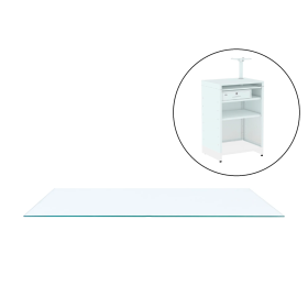 Vidro Temperado Balcao Terminal Amapa 8x650x500mm