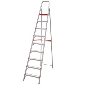 Escada Alumínio Doméstica 9 Degraus Botafogo ESC0068