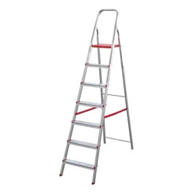 Escada Alumínio Tesoura 7 Degraus Botafogo ESC0066