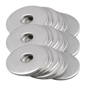 Arruela Funileiro Aba Larga 1/4 C/4kg 340un Parafutrecos