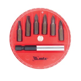 JOGO 7PC PONTA BIT PARAFUSADEIRA SIMPLES MTX