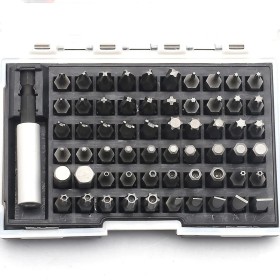 JOGO 61PC PONTA BIT PARAFUSADEIRA SIMPLES MTX