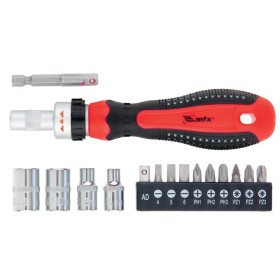 JOGO 16PC PONTA BIT PARAFUSADEIRA SIMPLES MTX
