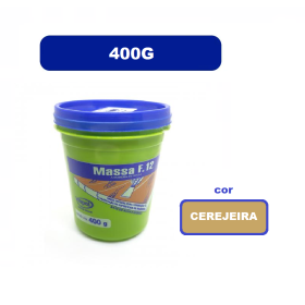 Massa Madeira Rejunte Reparo F12 400G CEREJEIRA Viapol