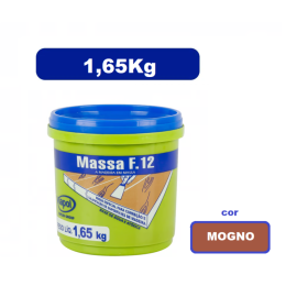 Massa Madeira Rejunte Reparo F12 1,6kg 1/4 MOGNO Viapol