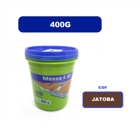 Massa Madeira Rejunte Reparo F12 400g JATOBÁ Viapol