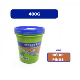 Massa Madeira Rejunte Reparo F12 400g PINUS Viapol
