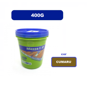 Massa Madeira Rejunte Reparo F12 400G CUMARU Viapol