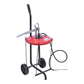 Bomba Graxa Engraxadeira Balde C/Rodas 20kg Hydronlubz HL-20