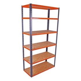 Estante Aco Monta Carga 30cm 6 Niveis 120/720kg Presto 300