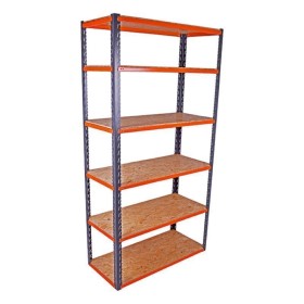 Estante Aco Monta Carga 45cm 6 Niveis 100/600kg Presto 450