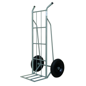 Carrinho Armazem Carga 400kg Roda Pneumatica Grande WM A400P