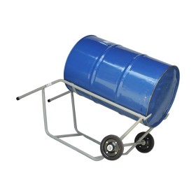 Carrinho Armazem Tambor Carga 300kg C/Rodas de Aço WMTTEMCAM