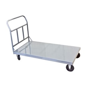 Carro Carrinho Carga 400Kg Plataforma Aço WM WMP1260R