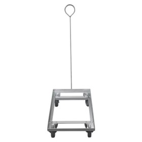 Carrinho Tartaruga Quadrada Puxador Caixa 250kg WM WMFT250