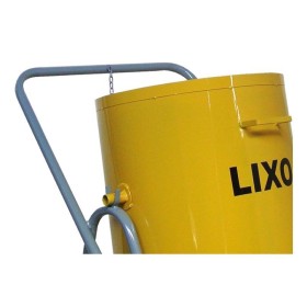 Carrinho Gari Lixo 88L Roda Macica WM WMGARIAM