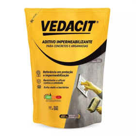 Aditivo Impermeabilizante Concreto Argamassa 900ml Vedacit