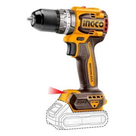 Furadeira E Parafusadeira 1/2 Bateria 20v Brushless Ingco CIDLI206021