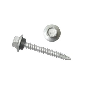 Parafuso ferro telha zinco HI-Lo autoperfurante ogivada 4,8 x 38