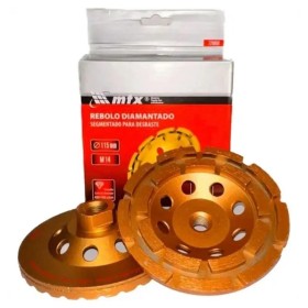 REBOLO DIAMANTADO DESBAS ESMERILHADEIRA 100MM M14 MTX 729059