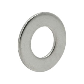 Arruela Lisa Zincada Métrica 6mm Parafutrecos