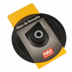 DISCO SUPORTE PRETO FLEXIVEL C/ ARRUELA 180MM MAX 14770