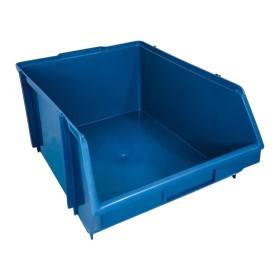 Caixa Box Gaveteiro Industrial Bin Azul N°8 19x31x41cm