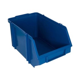 Caixa Box Gaveteiro Industrial Bin Azul N°6 15X18X28CM