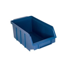 Caixa Box Gaveteiro Industrial Bin Azul N°4 9X13X19CM
