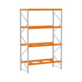 Porta Pallet Kit Inicial Amapa 500kg 3mt 4 niveis 80x1,80mt