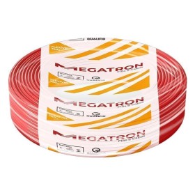 Cabo Flexível 4,0mm Vermelho 100m Megatron Normatizado 750V