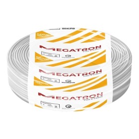 Cabo Flexível 1,0mm Branco 100m Megatron Normatizado 750V
