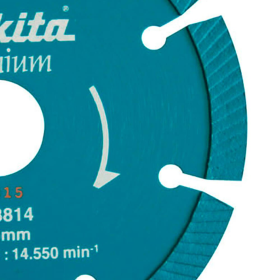 Disco Concreto Segmentado Serra Marmore Premium Makita