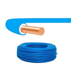Fio Sólido 10,0mm Azul 750V 1mt Normatizado