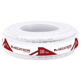 Cabo Coaxial RF 3,8mm 100mt CFTV Malha 85% C/Aliment Megatron