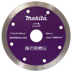 Disco Serra Marmore Liso Marmoglass 110x20mm Makita D-37770