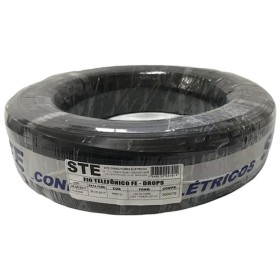 Cabo Telefonia Externo Drops Paralelo 2x1,0mm 200mt STE