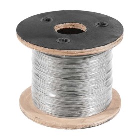 Cabo Aço Inox Flexível 2,4mm-3/32 100mt Normatizado 6x7AA