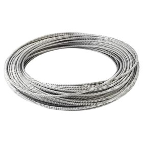 Cabo Aço Inox Flexível 4,8mm-3/16 25mt Normatizado 6x19AA