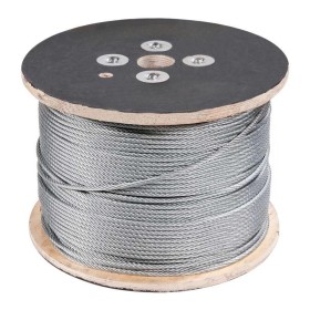 Cabo Aço Galvanizado 4,8mm 3/16" 6x7AF Uso Geral 200mt