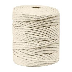 Corda Algodão Cru 2,5mm Multiuso Prumo Pavio 150mt