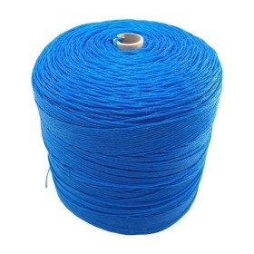 Corda Nylon 6mm Trançada Multiuso Polietileno Azul 50mt