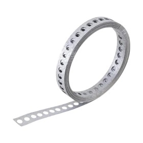 Fita Perfurada Cinta Metalica Aco Galvanizado 19mm 30mt