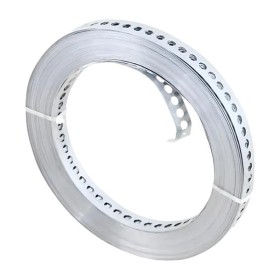 Fita Perfurada Cinta Metalica Aco Galvanizado 25mm 90mt
