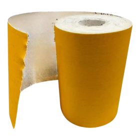Lixa Rolo Metro Madeira Papel Amarela 300mm G40 Alcar 45mt