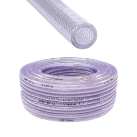 Mangueira Alta Pressao Cristal 12,7mm 1/2 1mt Ibira PT250